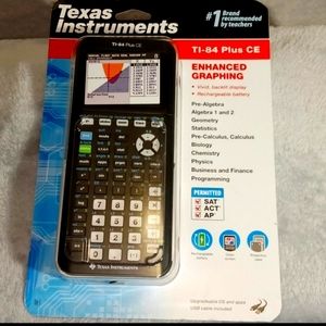 Texas Instruments TI-84 Plus CE Enhanced Graphing calculator